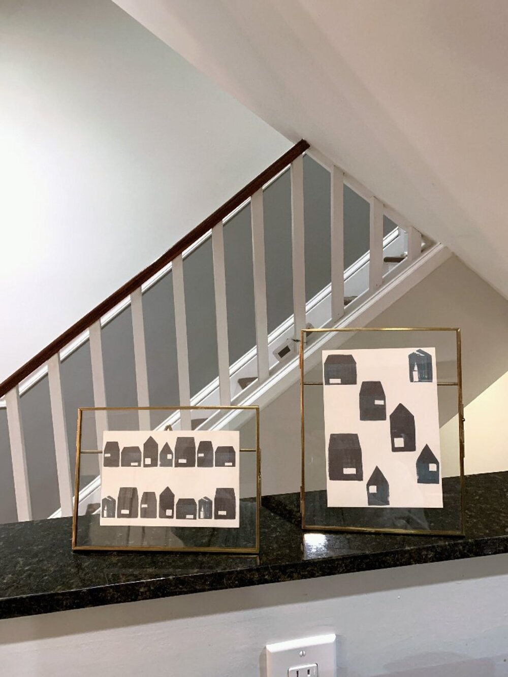 Hearth & and Hand with Magnolia Set of TWO Brass Metal Frames ORiGiNaL 2017 NEW